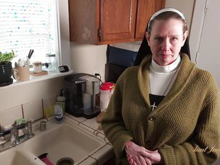 AuntJudysXXX - mischievous Horny Mature Nun Autumn pulverizes the Handyman