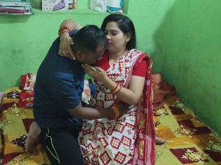 Molten Bengali village wife fuckin' rigid with her devar, Bengali real wife fuckin'